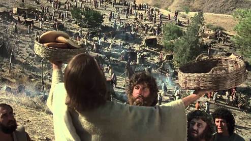 Jesus feeding 5,000