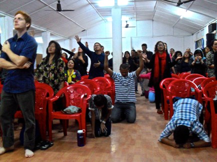 Holy Spirit bringing healing